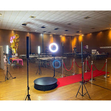 360 Photo Booth Portable Ring Light Flight Case Camera Spin Logo Led Photobooth Automatic Photo-booth-360 Selfie Dropship Large