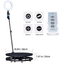 360 Photo Booth Portable Ring Light Flight Case Camera Spin Logo Led Photobooth Automatic Photo-booth-360 Selfie Dropship Large