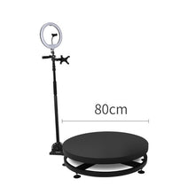 Gran oferta cabina de cámara 360 cabina de fotos automática de movimiento lento 360 con soporte giratorio y paquete de caja de vuelo con luz para selfies