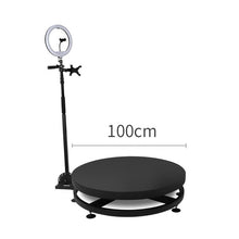 Gran oferta cabina de cámara 360 cabina de fotos automática de movimiento lento 360 con soporte giratorio y paquete de caja de vuelo con luz para selfies