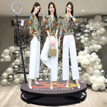 360 Photobooth Machine Video Automatic Slow Motion Rotating Portable Selfie Platform Spin Degree Photo Booth Stand Intelligent