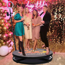 360 Photobooth Machine Video Automatic Slow Motion Rotating Portable Selfie Platform Spin Degree Photo Booth Stand Intelligent