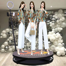 360 Photobooth Machine Video Automatic Slow Motion Rotating Portable Selfie Platform Spin Degree Photo Booth Stand Intelligent