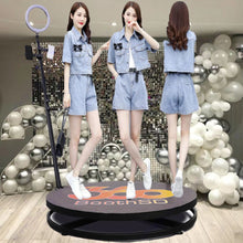 360 Photobooth Machine Video Automatic Slow Motion Rotating Portable Selfie Platform Spin Degree Photo Booth Stand Intelligent