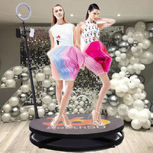 360 Photobooth Machine Video Automatic Slow Motion Rotating Portable Selfie Platform Spin Degree Photo Booth Stand Intelligent