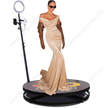 360 Photobooth Machine Video Automatic Slow Motion Rotating Portable Selfie Platform Spin Degree Photo Booth Stand Intelligent