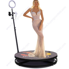 360 Photobooth Machine Video Automatic Slow Motion Rotating Portable Selfie Platform Spin Degree Photo Booth Stand Intelligent