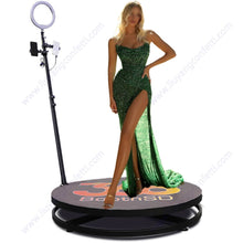 360 Photobooth Machine Video Automatic Slow Motion Rotating Portable Selfie Platform Spin Degree Photo Booth Stand Intelligent