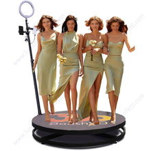 360 Photobooth Machine Video Automatic Slow Motion Rotating Portable Selfie Platform Spin Degree Photo Booth Stand Intelligent