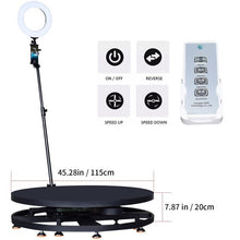 360 Photobooth Machine Video Automatic Slow Motion Rotating Portable Selfie Platform Spin Degree Photo Booth Stand Intelligent