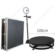 360 Photobooth Machine Video Automatic Slow Motion Rotating Portable Selfie Platform Spin Degree Photo Booth Stand Intelligent