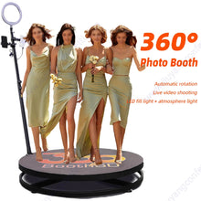 360 Photo Booth Rotating Machine Photobooth Camera Video Event Parties Degree Slow Motion Photography Accessories Stand Prop Big
