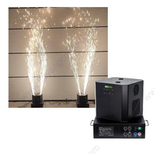 Hochzeit Ehe Paar Eintrag Dual Kopf Rotation Feuerwerk Kalte Flamme Sparkuler Spin Maschine Tanzen Funken Maschine