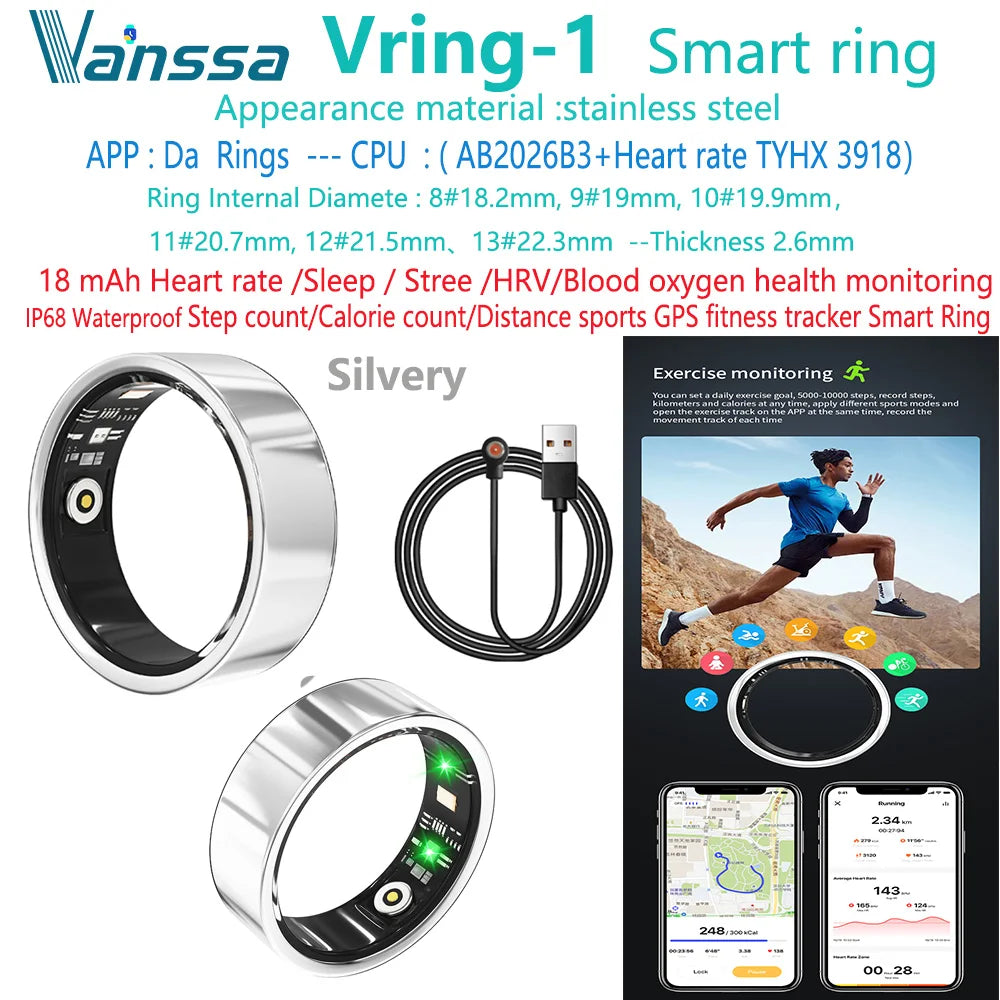 Da Rings App smart ring