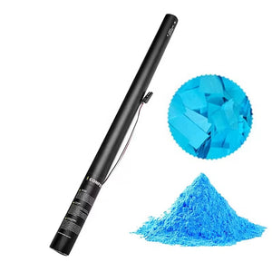 100pcs electric confetti tube confetti popper cannon powder cannon for gender reveal baby shower wedding party supplier decoration