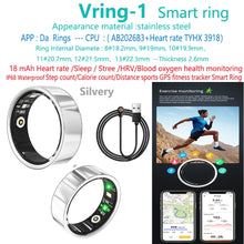 Health care ring smart daring Heart rate Sleep Activity Multisports GPS fitness tracker smartring Da Ring APP smart ring