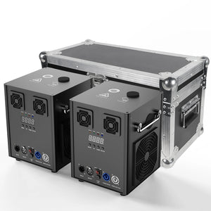 600W Cold Sparks Machine Flightcase Indoor Outdoor DJ Party Wedding Stage Equipment Wireless Remote Electric Pyrotechnic Machine