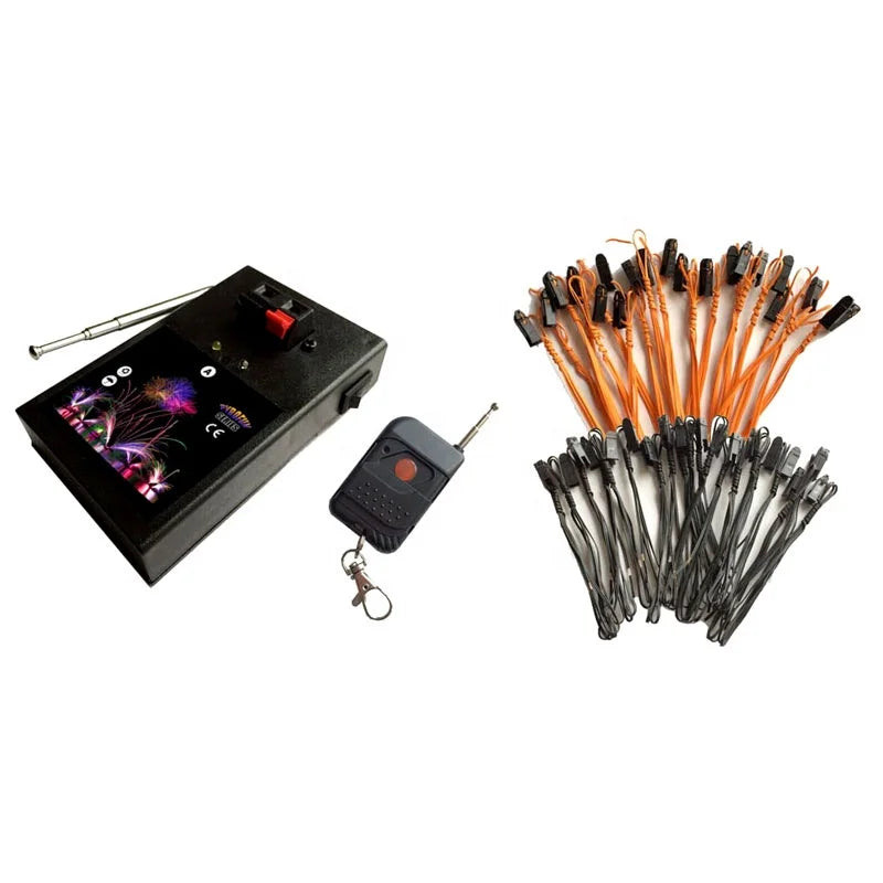 Cold Pyro Technics, Flame Ignition Electric Remote Control Firing System, Cold Spark Machine for Stage Effects and Celebrations