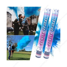 Blue Pink Gender Reveal Cannon Party Supplies Biodegradable Confetti Launcher Baby Shower Party Popper Confetti Cannon