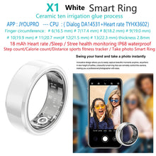 Health care ring smart daring Heart rate Sleep Activity Multisports GPS fitness tracker smartring Da Ring APP smart ring