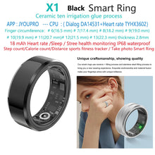 Health care ring smart daring Heart rate Sleep Activity Multisports GPS fitness tracker smartring Da Ring APP smart ring