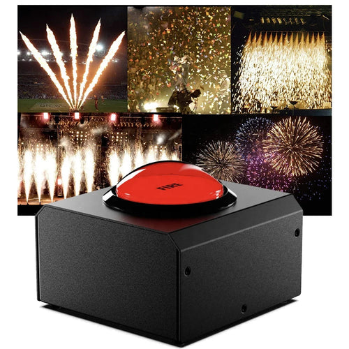 Firework Display Show Stage Concert Special Effect Fire Co2 Square button with led light DJ FX SFX Powershot Button Controller