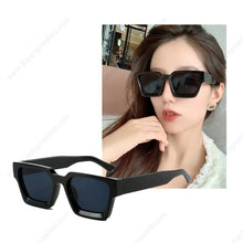 Gafas de sol cuadradas de diseño con logotipo personalizado para mujer, anteojos de sol unisex de lujo, polarizados, deportivos, rectangulares, Estilo Vintage, 2023 