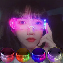 Music Bar Ktv Neon Party Festival Performance Prop Dance Light Up Sunglasses Night Club Colorful Luminous Led Glasses
