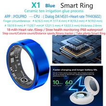 Health care ring smart daring Heart rate Sleep Activity Multisports GPS fitness tracker smartring Da Ring APP smart ring