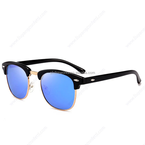 Sunglasses customs Men Design Classic Cheap Sun Glasses Stainless steel Metal Fashion women Men Sunglasses