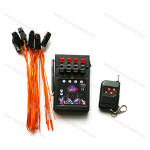 Festival Celebrations, Electronic Ignition, 4-Channel Wireless Remote Ignition System, Wireless Control, Fire System Outdoor Activities, Stage Effect Pyrotechnic Dipslay Show