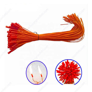 100% Fire, 100% Copper Wire CE Certified Pyrotechnic Initiators, Electric Ignition for Events, Electric Fuse Igniter (10M 100PCS)