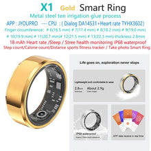 Health care ring smart daring Heart rate Sleep Activity Multisports GPS fitness tracker smartring Da Ring APP smart ring