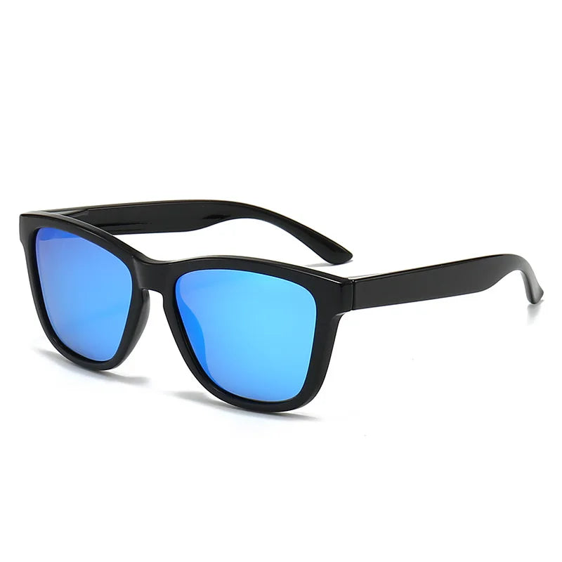 Hergestellt in China polarisierte Sonnenbrille mit individuellem Logo UV400-Schutz, Promotion, mattschwarze Sonnenbrille 