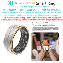 Health care ring smart daring Heart rate Sleep Activity Multisports GPS fitness tracker smartring Da Ring APP smart ring