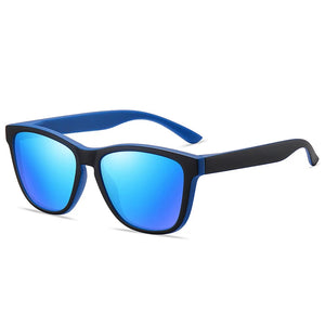 Made in China polarized custom logo sunglass uv400 glasses promotion matte black sunglasses