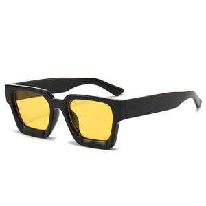 Gafas de sol cuadradas de diseño con logotipo personalizado para mujer, anteojos de sol unisex de lujo, polarizados, deportivos, rectangulares, Estilo Vintage, 2023 