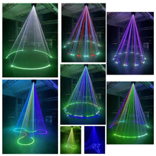 2024 15W RGB ILDA 10W Wedding Laser Dmx Dj Hall Professional Stage Lighting Disco Strong Beams Club Light Marriage Bride Banquet