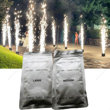 20bags Titanium Ti Powder Cold Spark Machine Dmx Cold Sparkular Sparkler Machine MSDS 200g Inddor Ourdoor Wedding Pyrotechnic