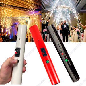 4pcs Hand Held Reusable Use Normal Cold Pyro Ice Fountain Cold Pyro Shooter Cold Flame Pyrotechnic for Festival