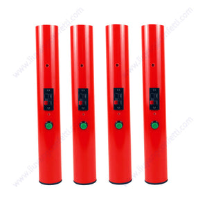 4pcs Hand Held Reusable Use Normal Cold Pyro Ice Fountain Cold Pyro Shooter Cold Flame Pyrotechnic for Festival