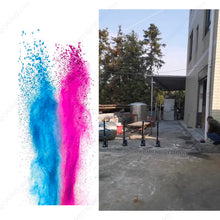 pink blue color smoke holi powder smoke cannon shooting machines Gender Reveal Wedding Party Confetti streamer Spray Shooter