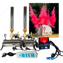 Gender Reveal Confetti Cannon Control Confetti Blaster Confetti Launcher Machine Cannon Wireless Party Wedding Stage Paper Shots