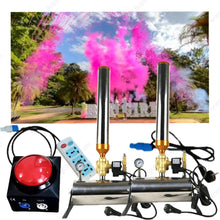 Handheld Gender Reveal Confetti Cannon, Celebration Popper for Weddings & Christmas, Paper Confetti Launcher for Festive Occasions