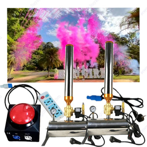 Gender Reveal Confetti Cannon Control Confetti Blaster Confetti Launcher Machine Cannon Wireless Party Wedding Stage Paper Shots