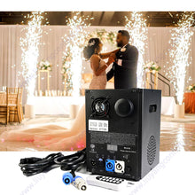 Stage Pyrotechnic Event Party Show Rent Titanium Powder Wireless 6pcs 650w Remote Fountain Sparkler Wedding Cold Spark Machine