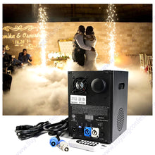 Stage Pyrotechnic Event Party Show Rent Titanium Powder Wireless 6pcs 650w Remote Fountain Sparkler Wedding Cold Spark Machine
