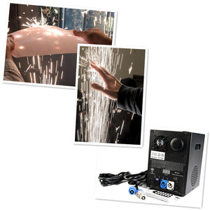 Stage Pyrotechnic Event Party Show Rent Titanium Powder Wireless 6pcs 650w Remote Fountain Sparkler Wedding Cold Spark Machine
