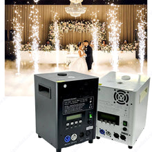 2pcs Remote DMX Control Cold Spark Machine, Titanium Sparkler Machine for Weddings & Events