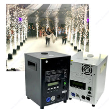 2pcs Remote DMX Control Cold Spark Machine, Titanium Sparkler Machine for Weddings & Events